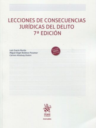 Lecciones de consecuencias jurídicas del delito