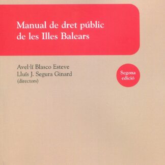 Manual de dret públic de les Illes Balears 2023