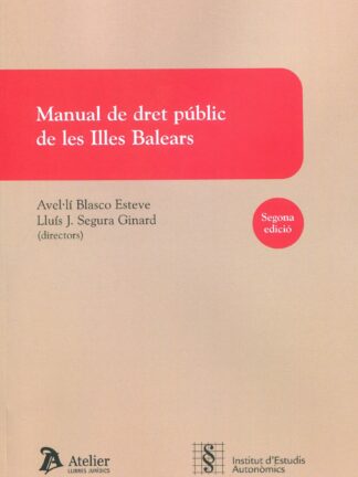 Manual de dret públic de les Illes Balears 2023