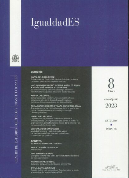 IgualdadES Nº 8. Enero/junio 2023