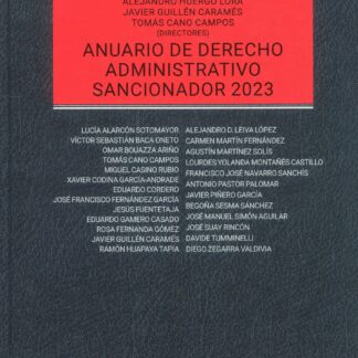 Anuario de derecho administrativo sancionador 2023
