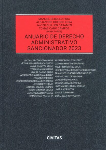 Anuario de derecho administrativo sancionador 2023