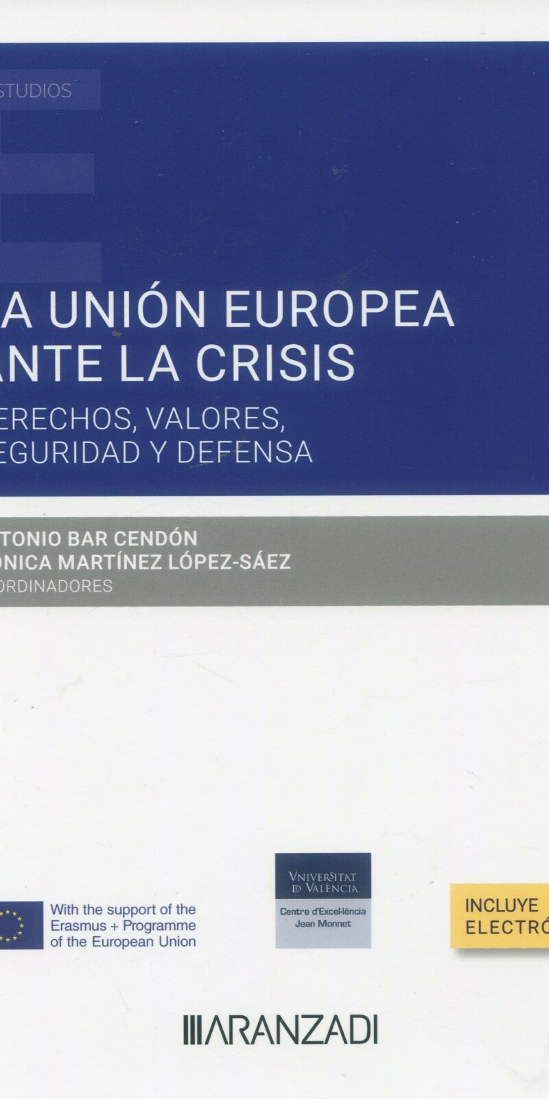 Unión Europea ante la crisis 9788411254977