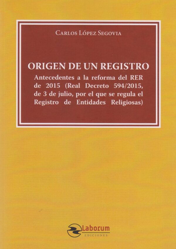 Origen de un Registro Antecedentes