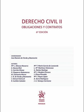 Derecho civil II. Obligaciones y contratos