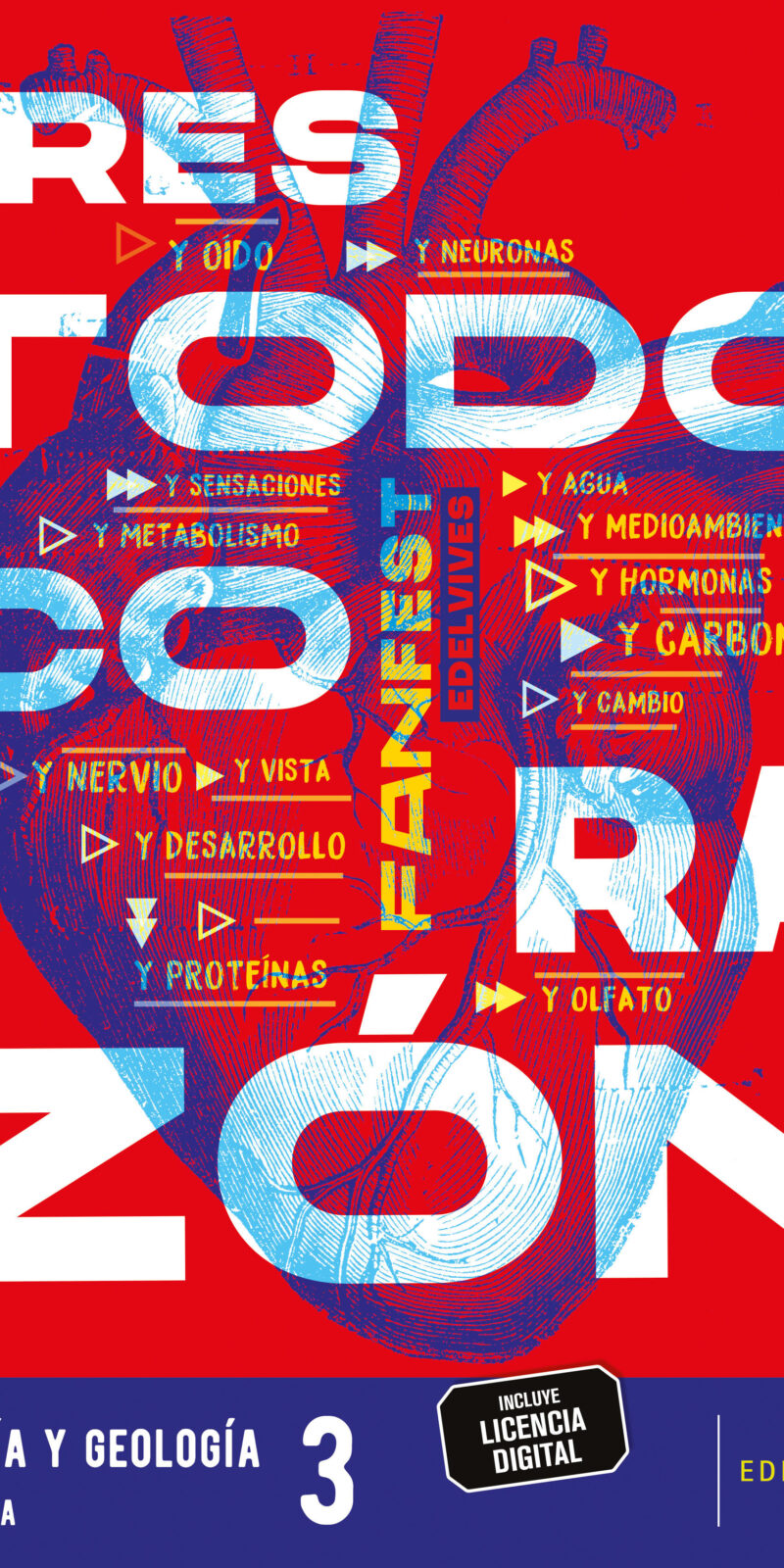 Biología y Geología 3 ESO Incluye licencia digital