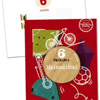 Matemáticas 6. (Incluye material manipulativo)