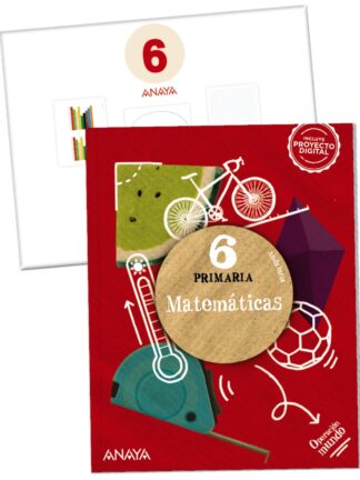 Matemáticas 6. (Incluye material manipulativo)