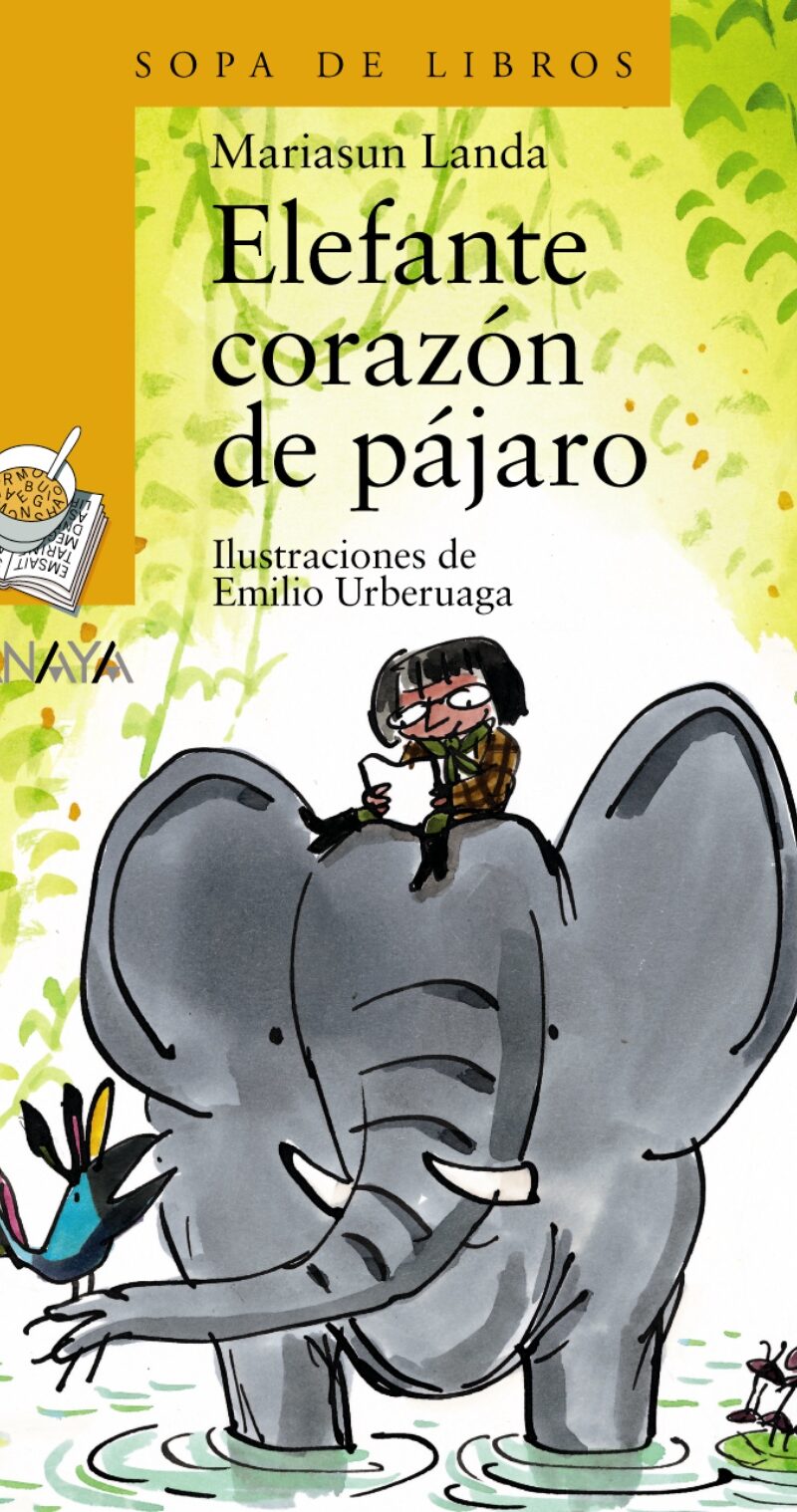 Elefante corazón de pájaro