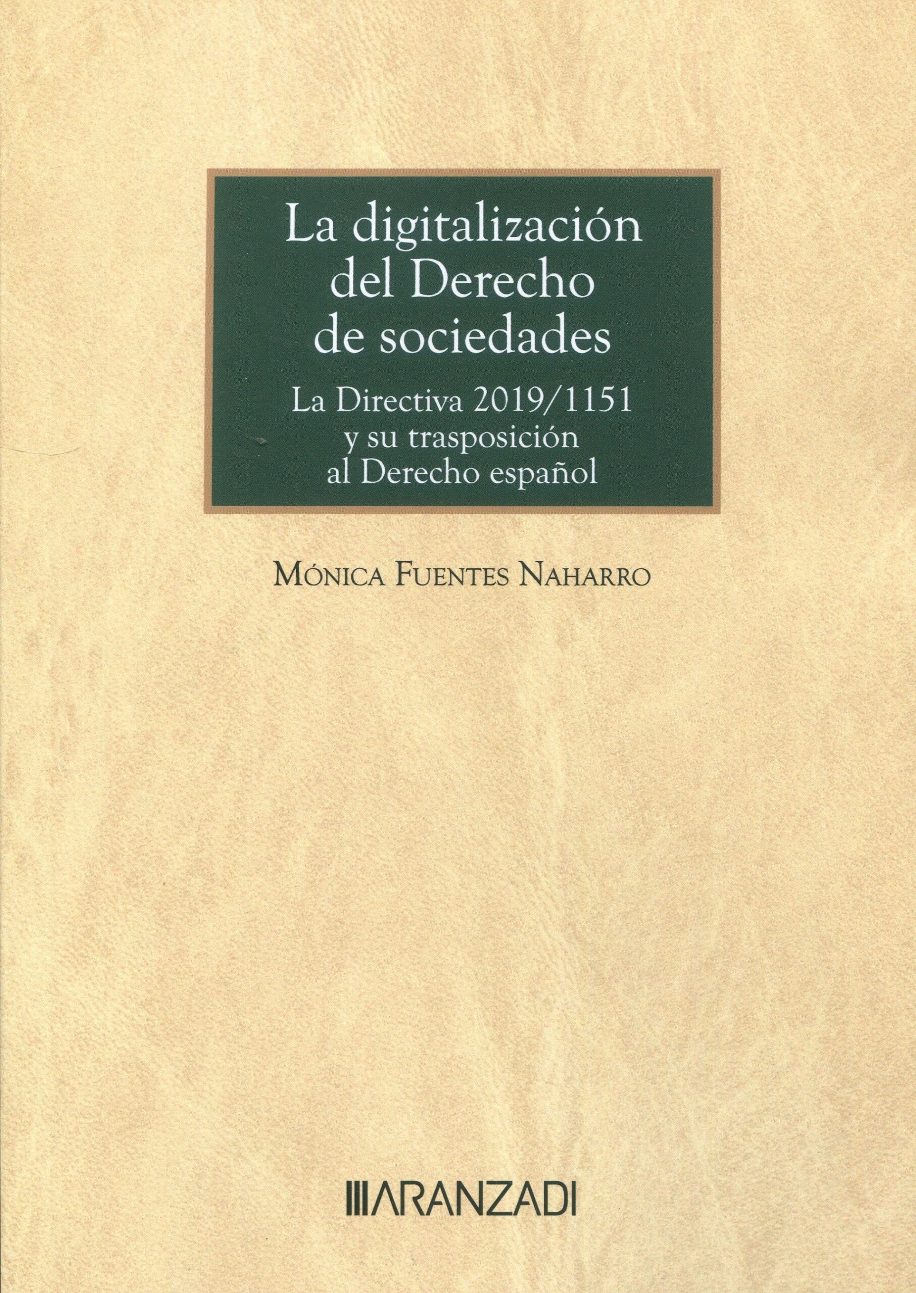 Digitalización del Derecho de Sociedades 9788411638098
