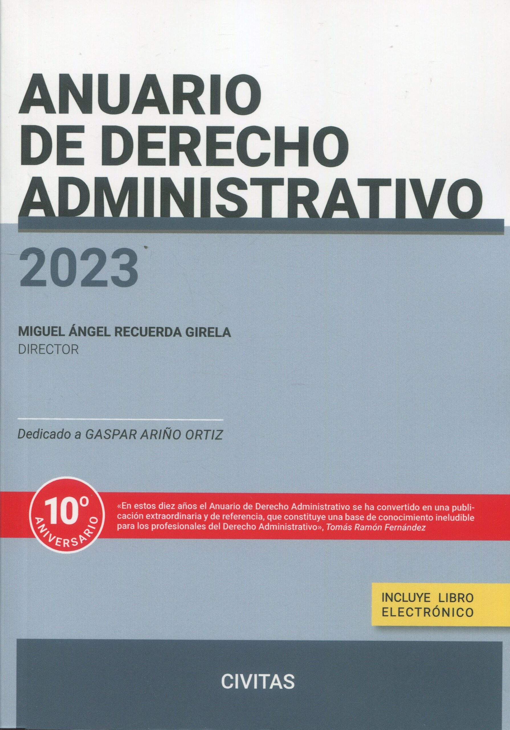 Anuario de derecho administrativo 2023 9789411259569