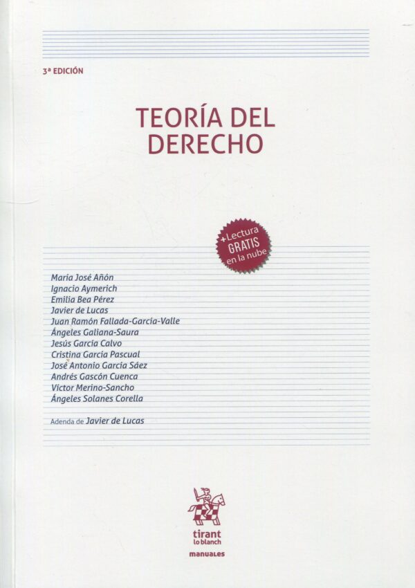 Teoría del derecho 9788411695374