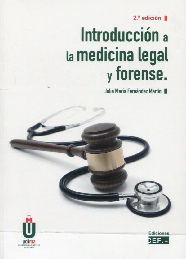 Introducción a la Medicina Legal y Forense  9788445445761