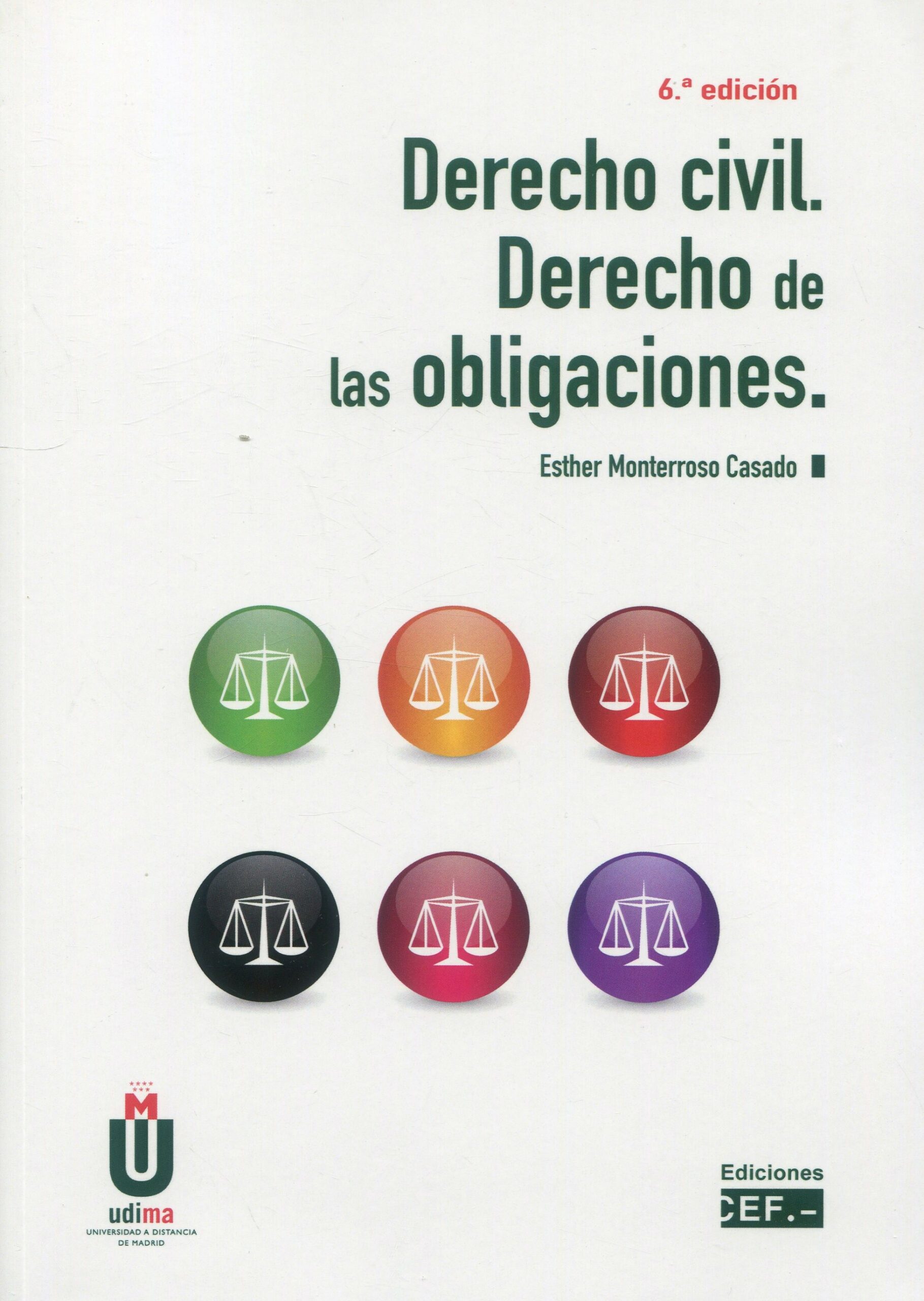 Derecho Civil. Derecho de las Obligaciones 9788445445945Derecho Civil Derecho Obligaciones / 9788445445945