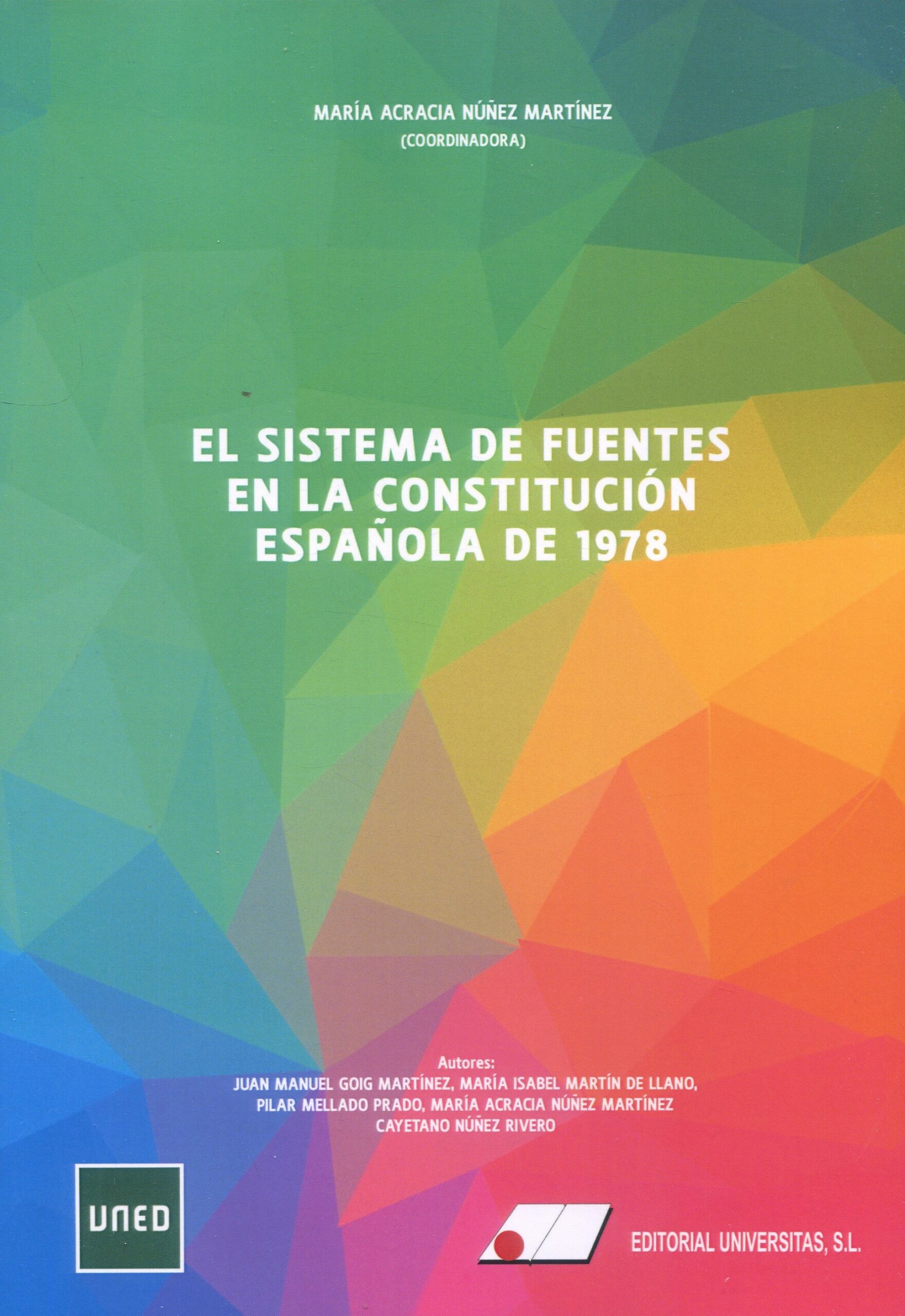 Sistema de fuentes en la constitución española de 1978 9788479916091