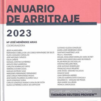 Anuario de arbitraje 2023