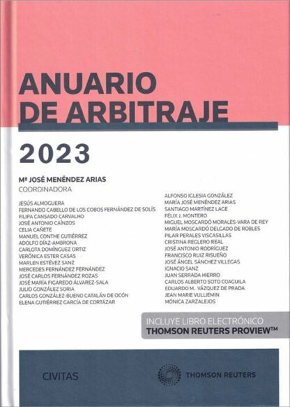 Anuario de arbitraje 2023