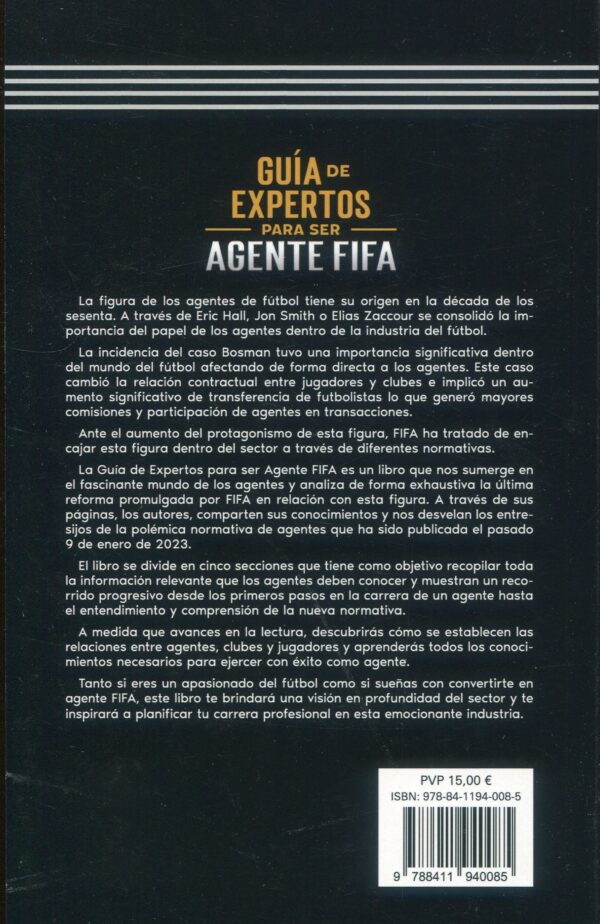 Guía de expertos para ser agente FIFA 9788411940085