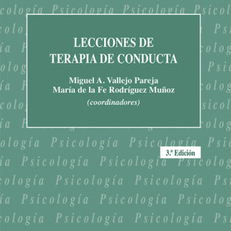 Lecciones de Terapia de Conducta
