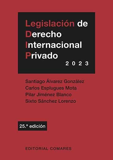 Legislación derecho internacional privado