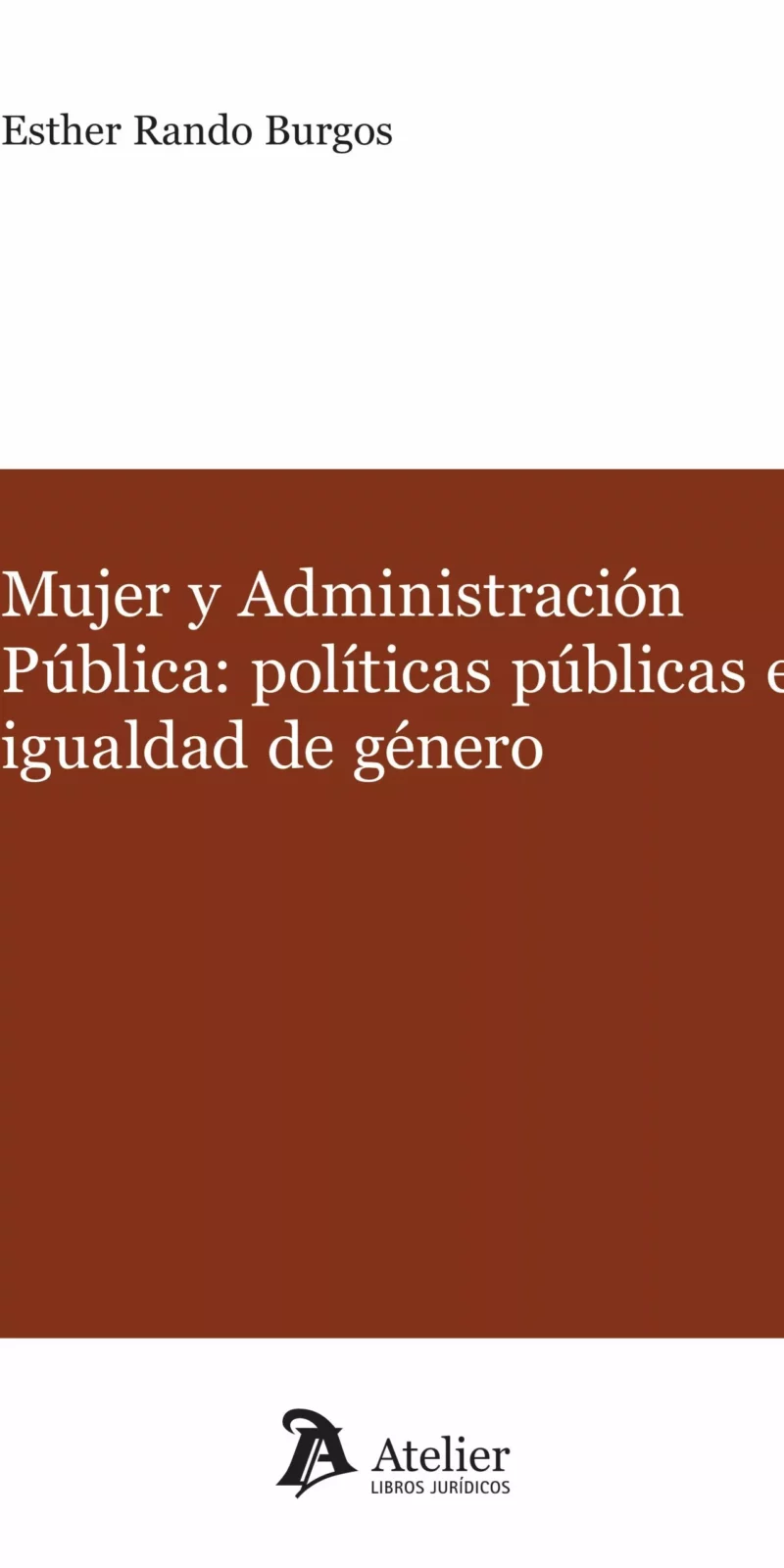 mujer y administración pública