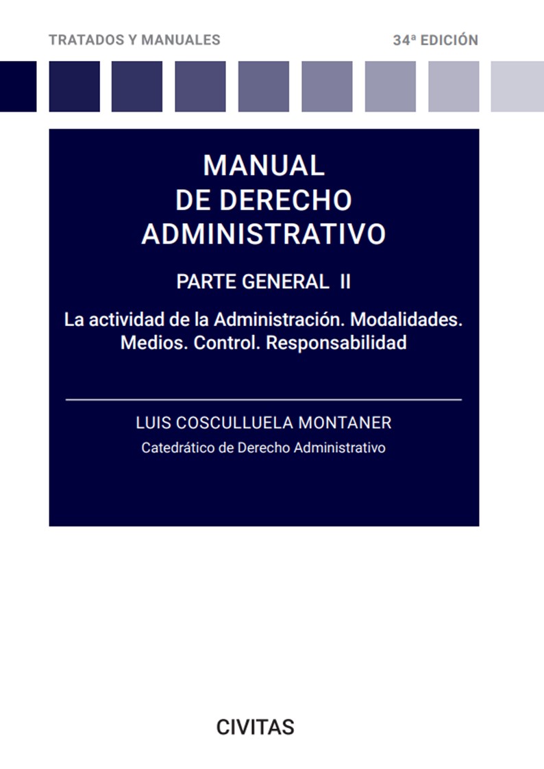 Manual de Derecho administrativo 02 / 9788411259590