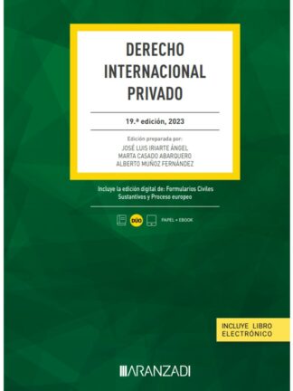 Derecho internacional privado 2023