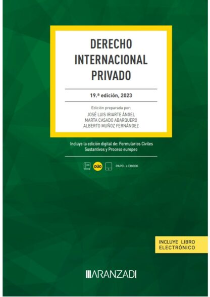 Derecho internacional privado 2023