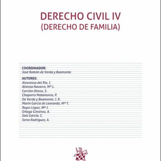Derecho Civil IV. Derecho de familia