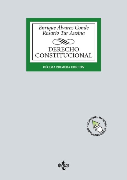 Derecho Constitucional 2023 ÁLVAREZ CONDE
