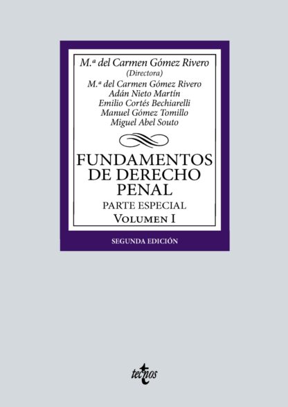 Fundamentos de Derecho Penal Volumen I. Parte especial