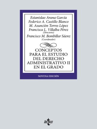 Conceptos para el estudio del Derecho administrativo II en el grado