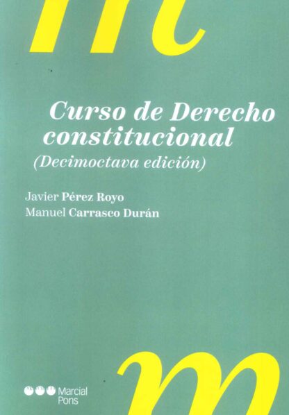 Curso de Derecho Constitucional 2023