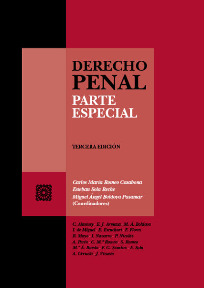Derecho penal. Parte especial 2023