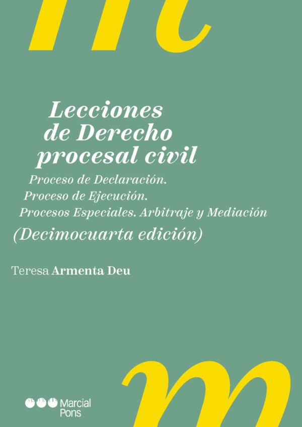 Lecciones derecho procesal civil ARMENTA DEU