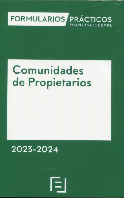 Formularios prácticos Comunidades de propietarios 2023-2024