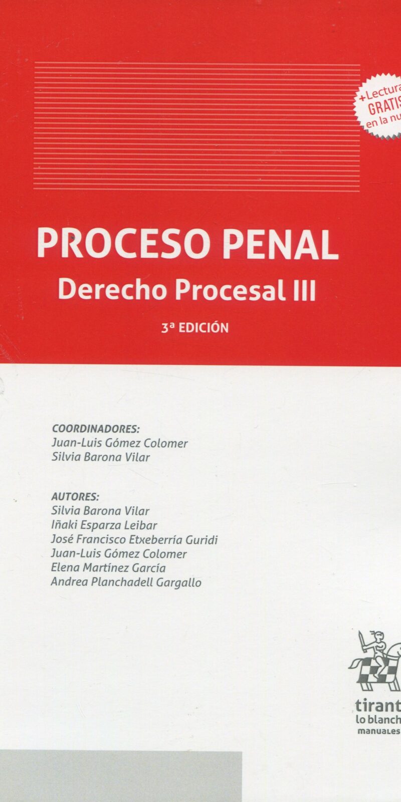 Proceso penal derecho procesal II 9788411696975
