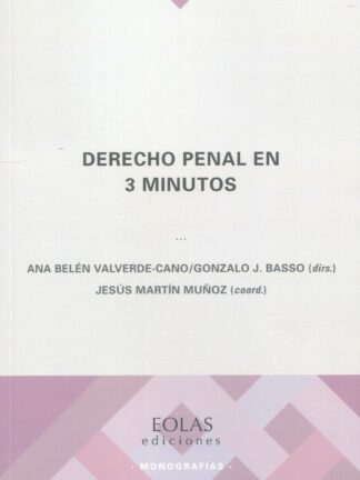 Derecho penal en 3 minutos