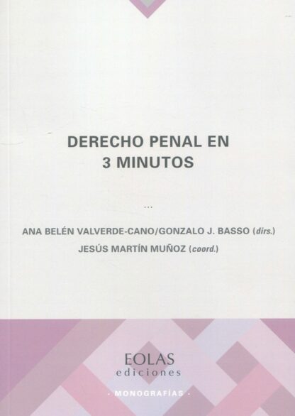 Derecho penal en 3 minutos