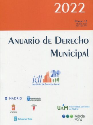 Anuario de Derecho Municipal 2022 Nº 16