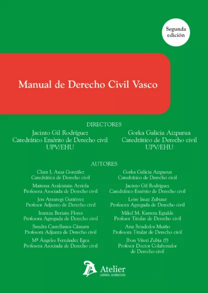 Manual de Derecho Civil Vasco 2023