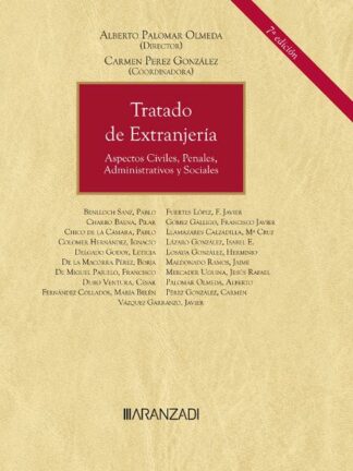 Tratado de extranjería 2023. Aspectos civiles, penales, administrativos y sociales