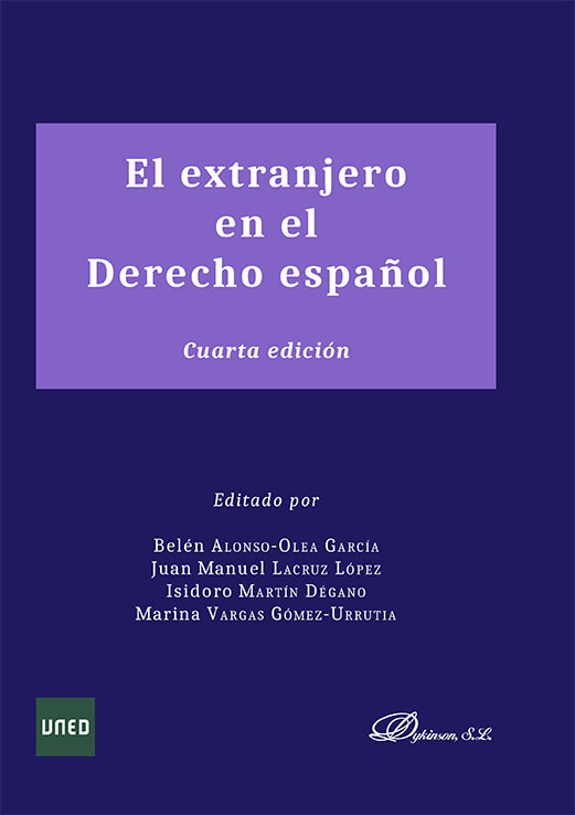 El extranjero en el Derecho español 9788411703963