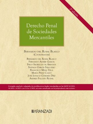 Derecho penal de sociedades mercantiles 2023