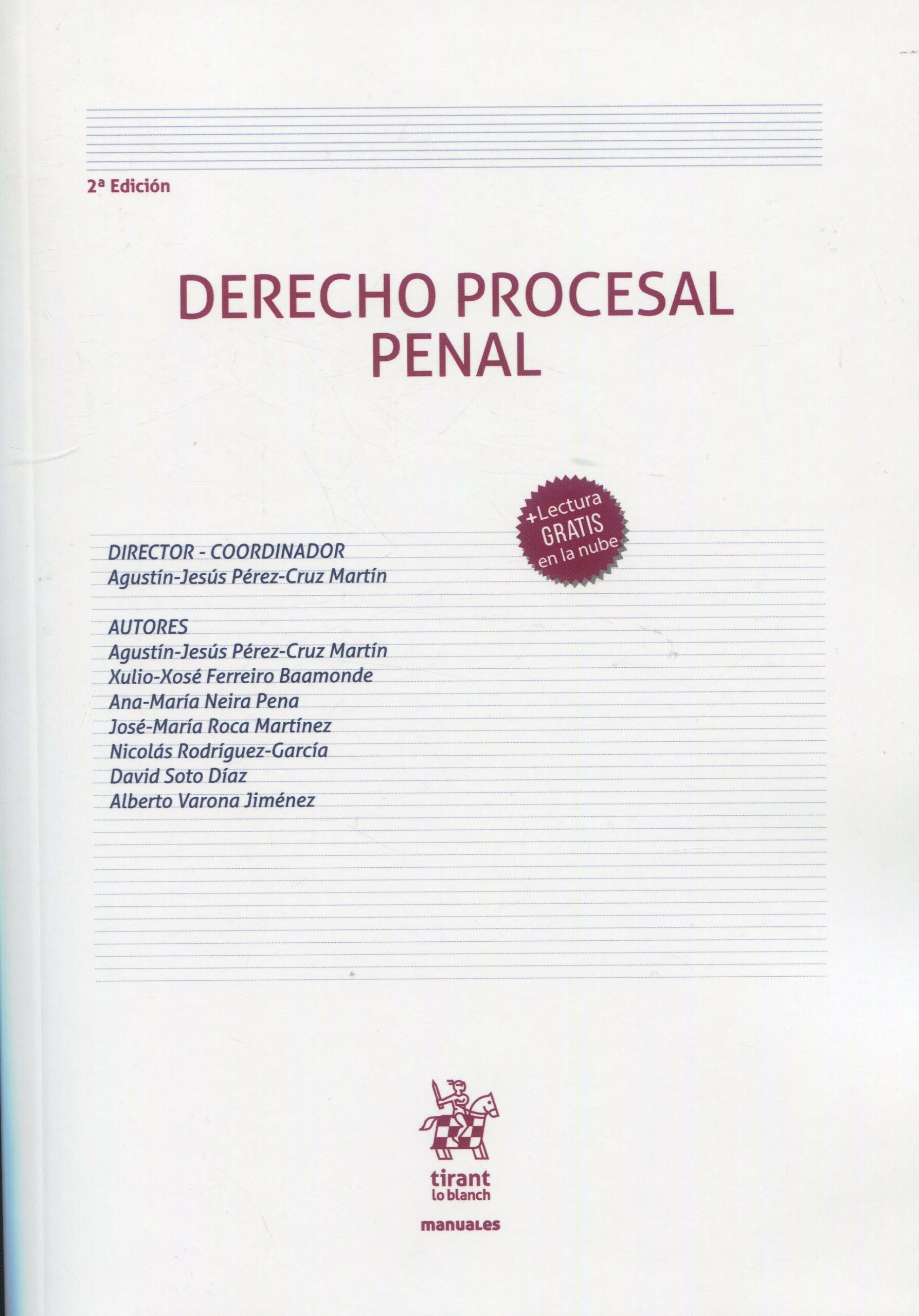 Derecho Procesal Penal 9788411699075