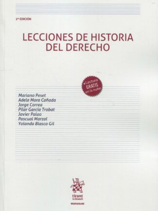 Lecciones de Historia del Derecho 2023