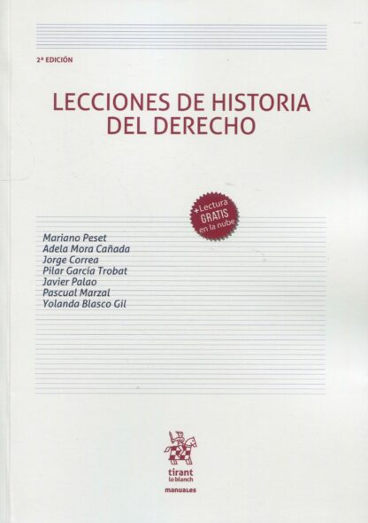 Lecciones de Historia del Derecho 2023