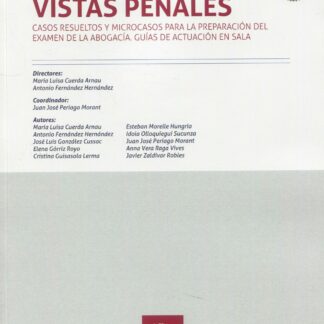 Vistas penales. Casos resueltos y guías de actuación en sala 2023