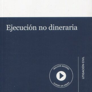 Ejecución no dineraria