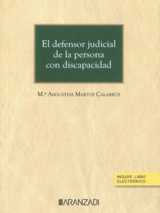 El defensor judicial de la persona con discapacidad
